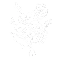 Hand-drawn flower bouquet illustration.